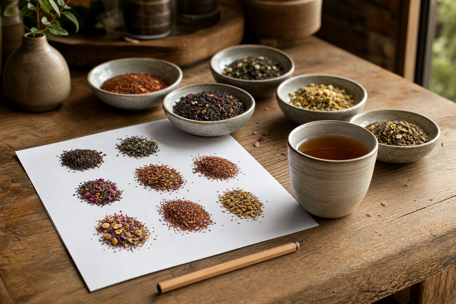 Creating A Tea Menu
