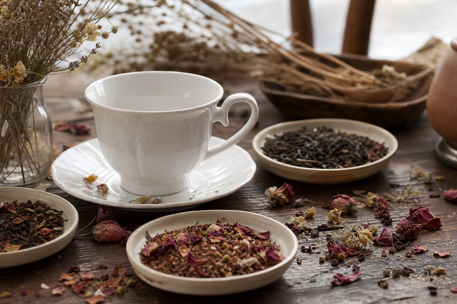 Floral Notes In Tea