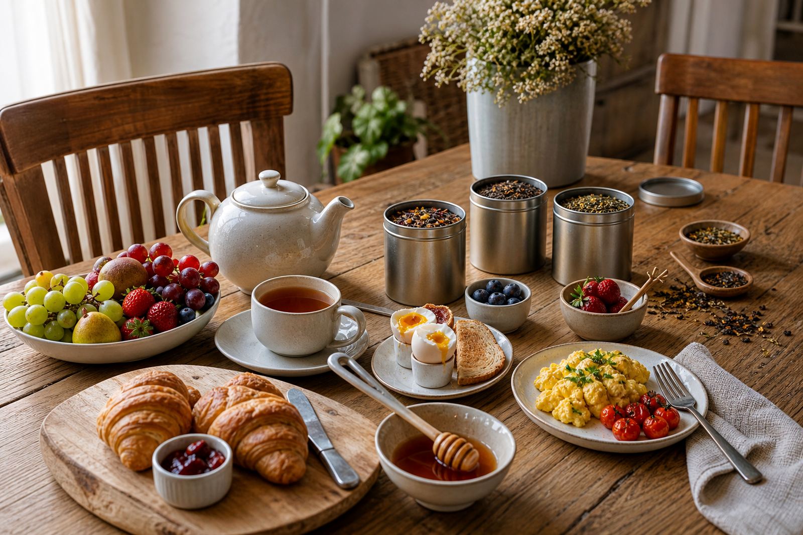 Pairing Tea With Breakfast